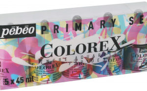 Encre Colorex. Etui de 5 flacons 45 ml