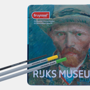 Bruynzeel Coffret métal 24 crayons aquarellables Rijks Museum Van Gogh