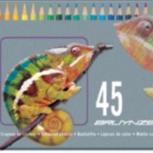 Coffret 45 crayons de couleur Bruynzeel “Caméléon”