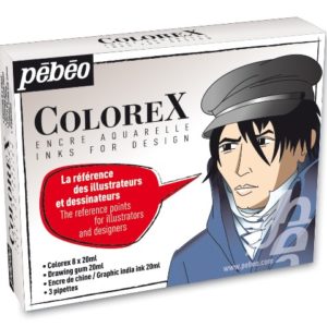 Encre Colorex. Kit BD 10 Flacons 20 ml